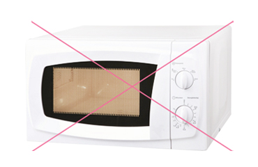 Ne pas cuire la Fimo au micro-ondes